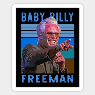 Baby Billy Freeman - Vintage Retro Pop Art Magnet
